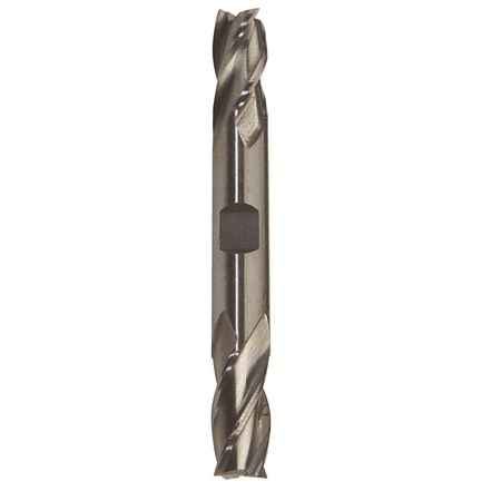 DRILL AMERICA 3/8"x3/8" HSS 4 Flute Double End End Mill, End Mill Material: High Speed Steel DWCF212